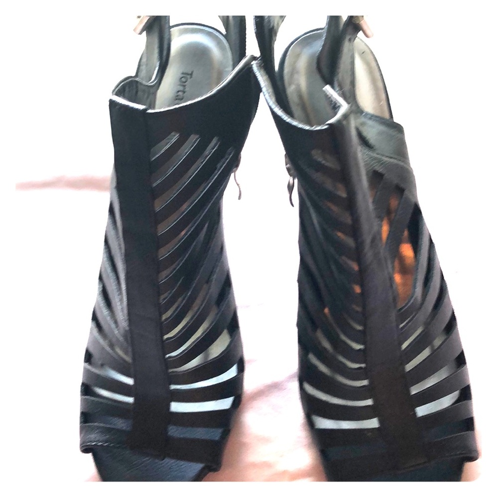 Never Worn Black Sandals